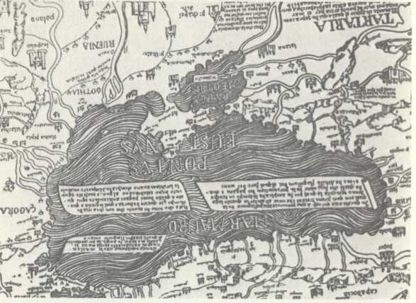 Рис. 31. Черное море на карте Фра Мауро 1459 г.