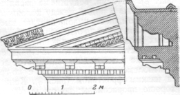 Фронтон храма Минервы в Ассизи (I век до н. э.)
