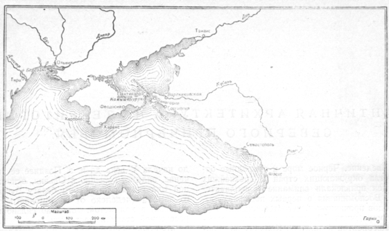 Карта античных колоний в Северном Причерноморьи