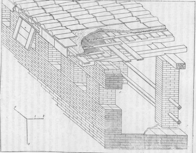 Реконструкция крыши галереи на городской стезе Афин