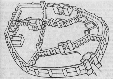 Дворцовый комплекс крепости в Самале