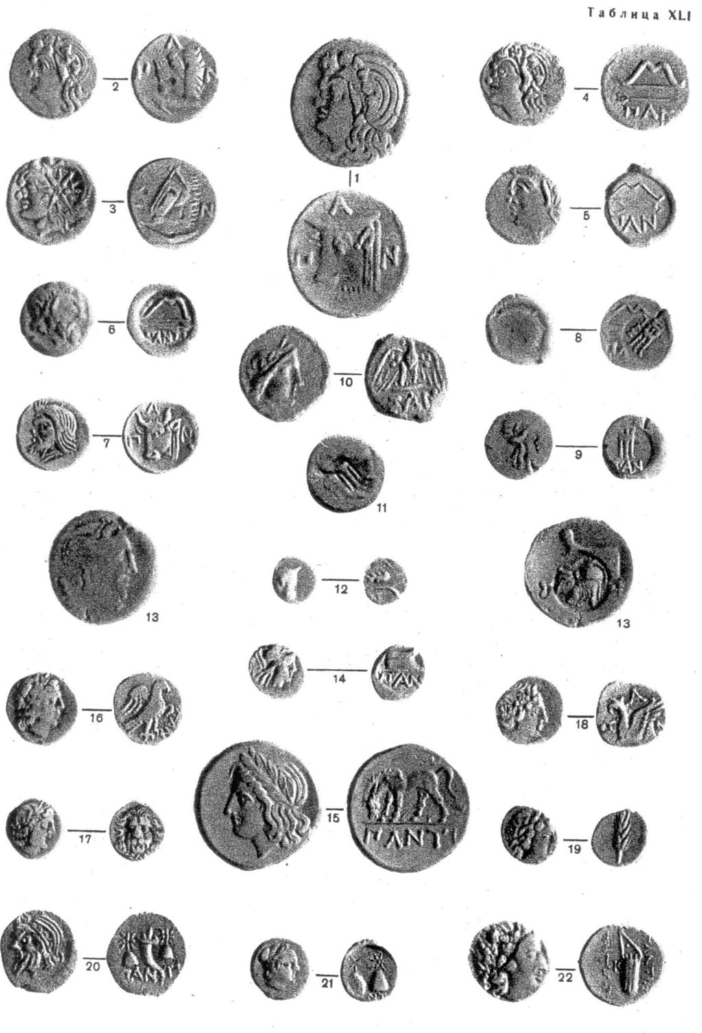 монеты пантикапея фото