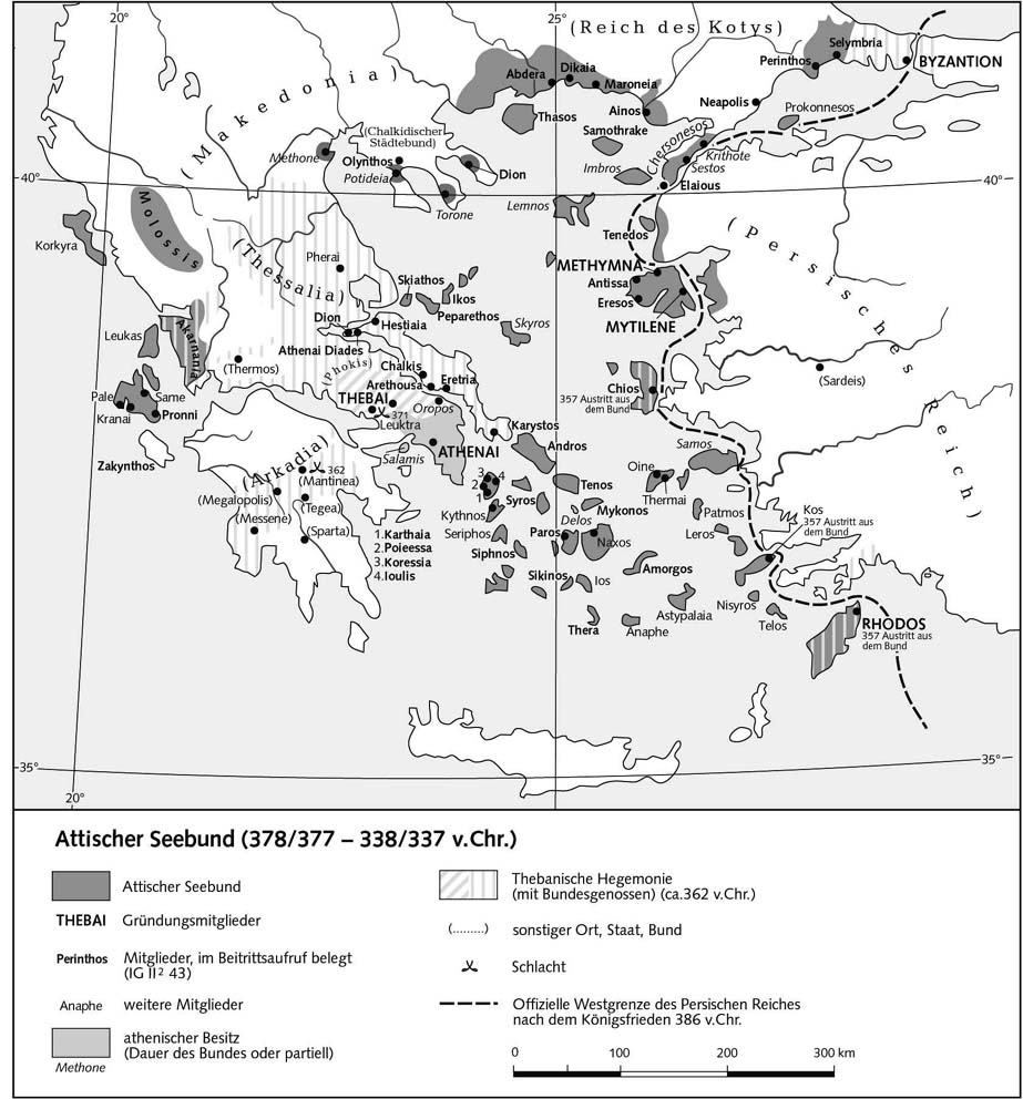Аттический морской союз - Карта