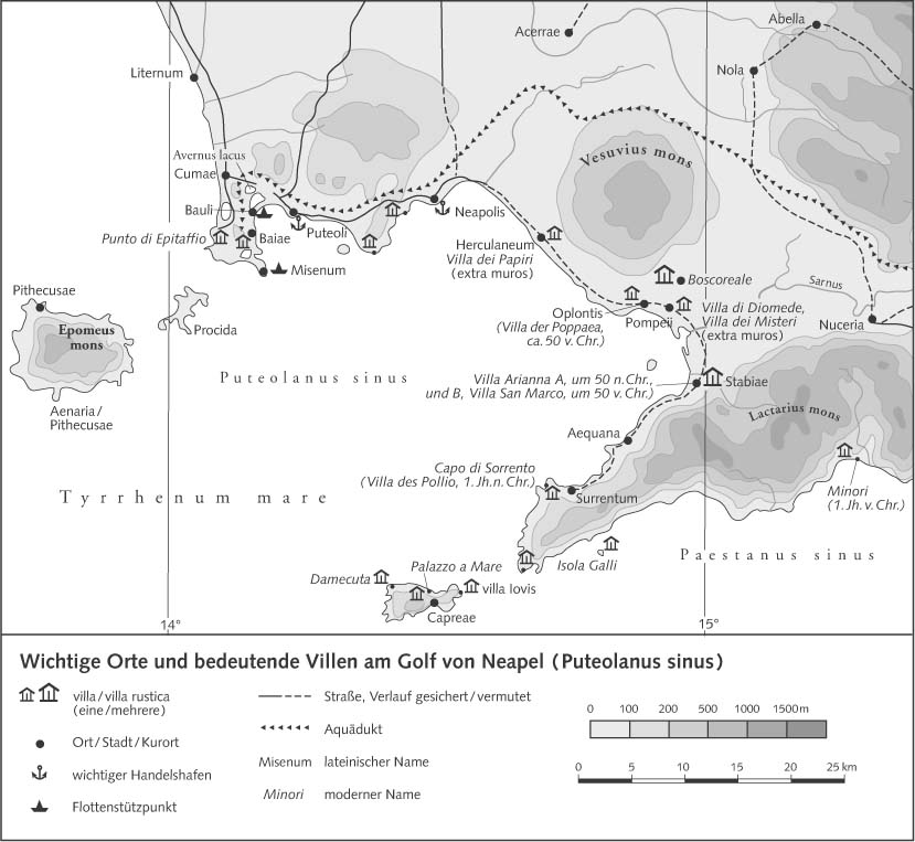 Важнейшие места и знаменитые виллы Неапольского залива (Путеоланский залив)